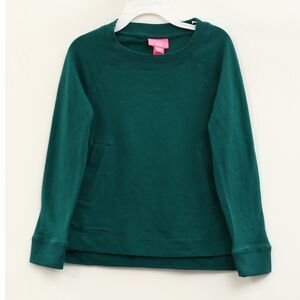 Lilly Pulitzer Girls Luxletic Mini Beach Comber Sweatshirt S 4-5 Years 287675